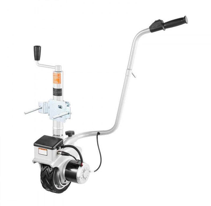 Dolly elétrico para reboque   roda jockey motorizada  para movimentação de caravanas e barcos roda reboque com motor