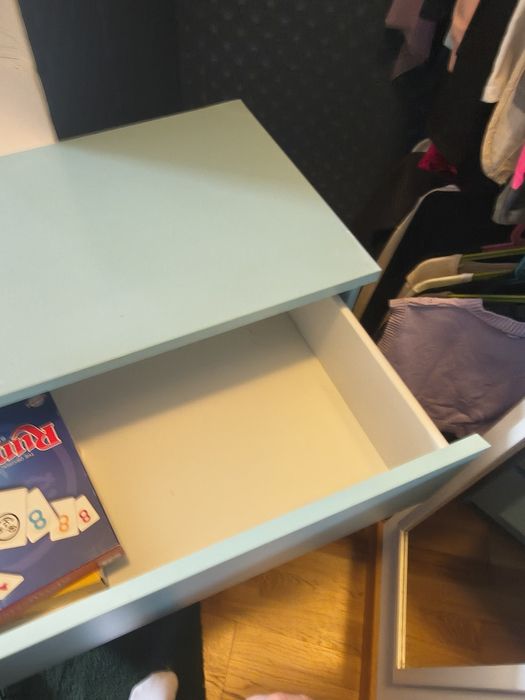 Komoda ikea turkusowa