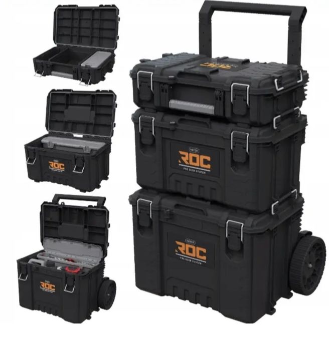 Набір ящиків для інструментів Keter ROC Pro Gear 2.0