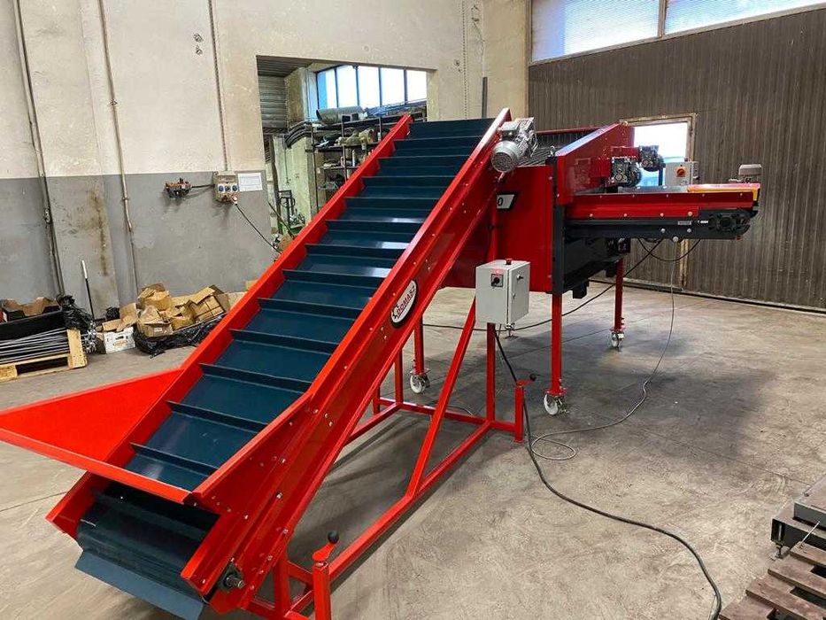 Сортувальник стрічкового типу для калібрування картоплі, цибулі та інш