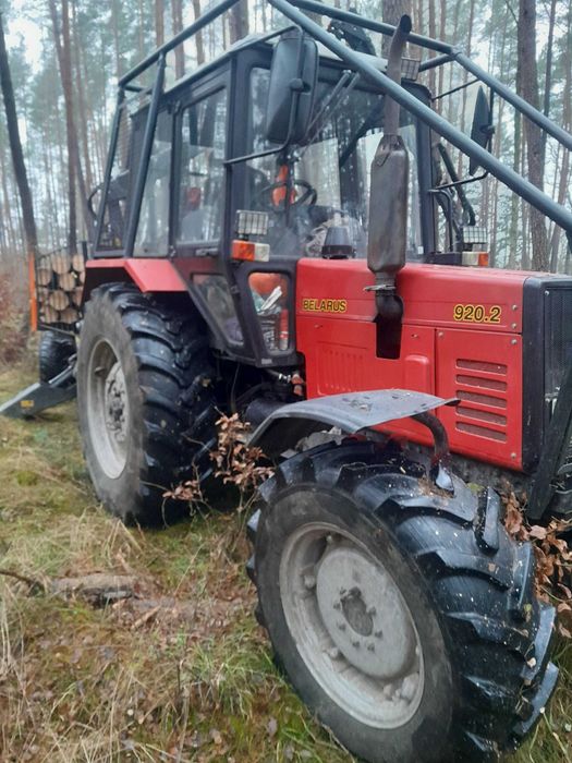 Zestaw zrywkowy Mtz920+Przyczepa BMF10T 2022r