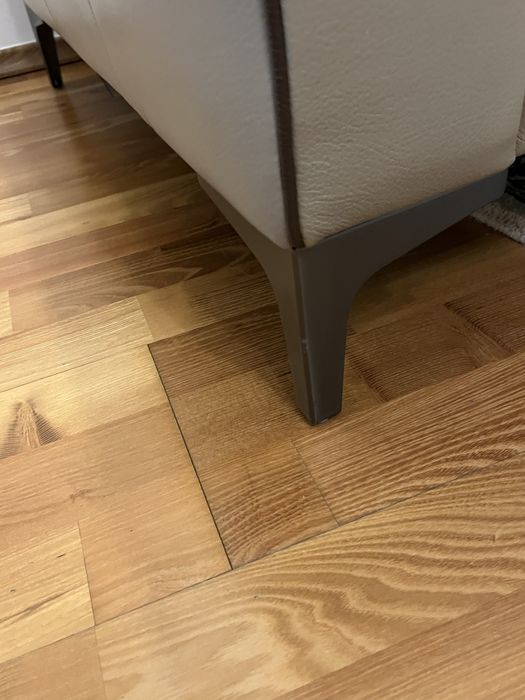 Zestaw mebli skórzanych kanapa i fotel VERO