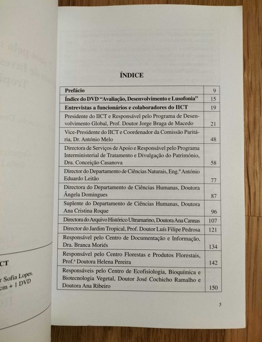 3 anos pela renovação do Instituto de Investigação Científica Tropical