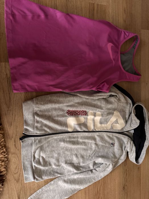 кофта спортивна Fila 42 р і майка в подарунок!