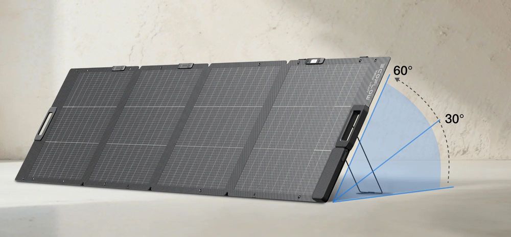 EcoFlow 220W Bifacial NextGen Portable Solar Panel сонячна панель