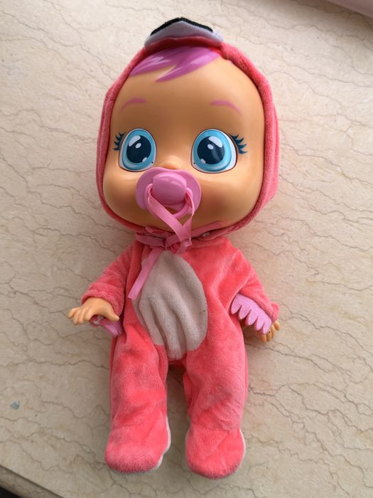 Кукла пупс плакса Фанси Фламинго MC Toys Cry Babies Fancy