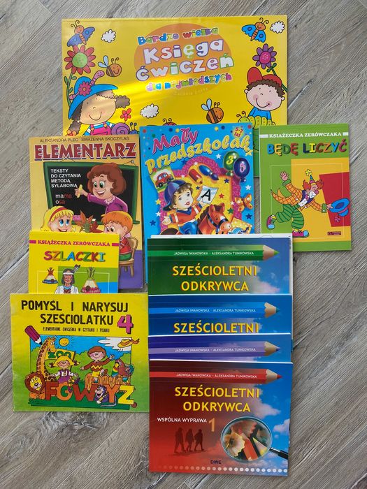 Materiały do nauki czytania, pisania i ćwiczeń dla zerówki oraz klas 1–3