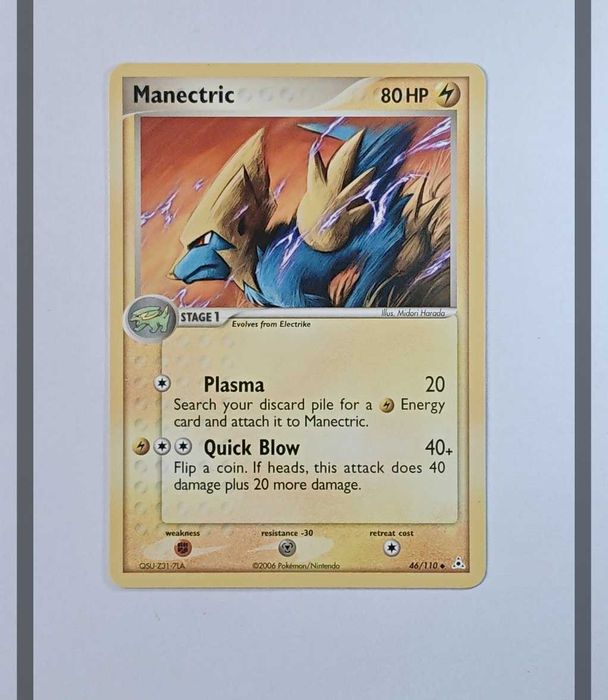 Manectric 46/110 HP Pokemon ENG-NM