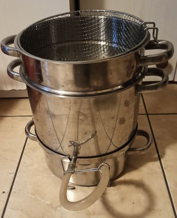 Sokownik parowy ze stali nierdzewnej