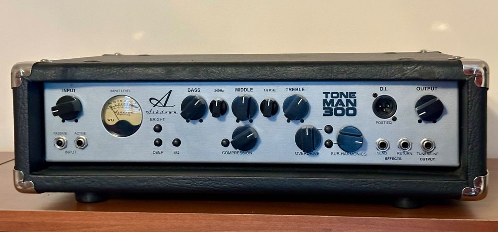 Ashdown Toneman 300 – wzmacniacz do gitary basowej lub subwoofera