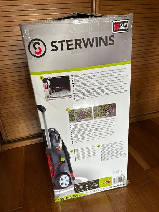 Máquina de Lavar à Pressão Sterwins 135HR EPW.4 – NUNCA UTILIZADA