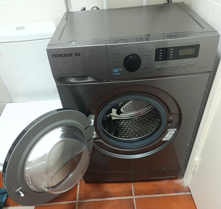 Máquina de lavar roupas 8 kg