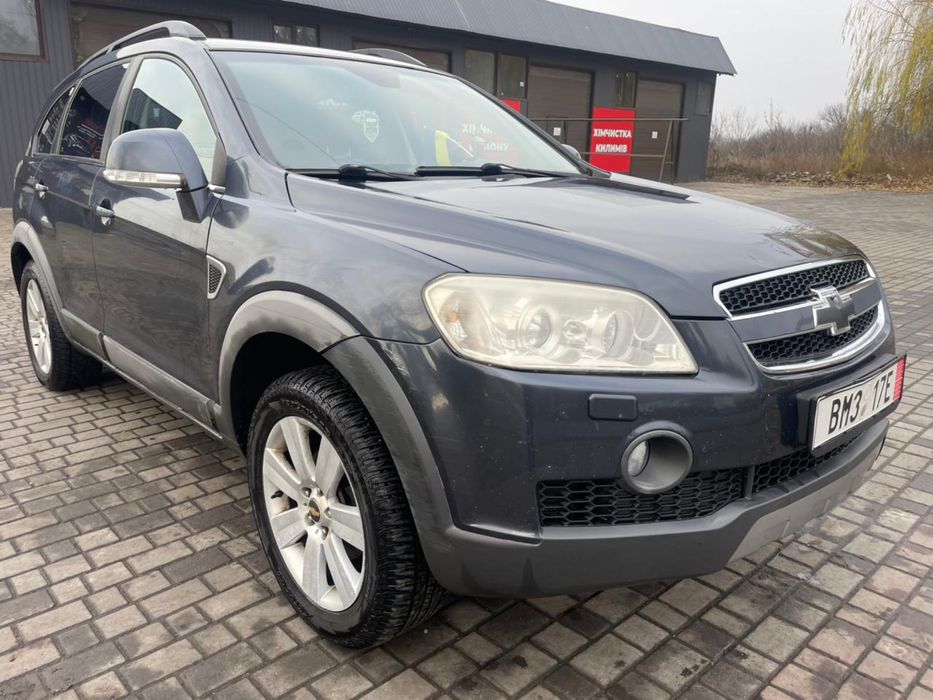 Шевроле каптива на полном ходу