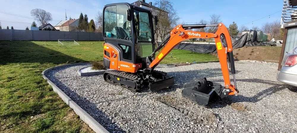 Wynajem minikoparki, minikoparka, koparka