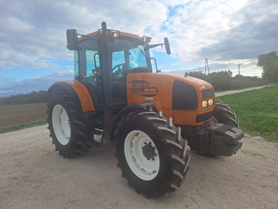 Renault Ares 616 RZ Obciążniki Nowe Opony  Amortyzowana Kabina John Deere Case