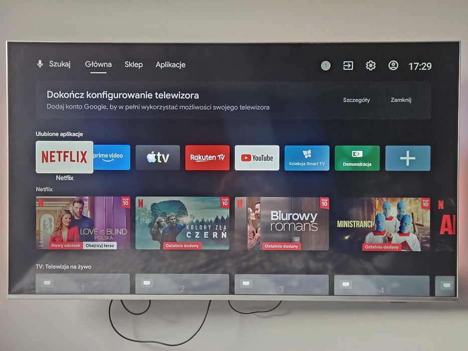 Telewizor 65'' Philips Android Smart tv YT Netflix MAX Prime Ambilight XL