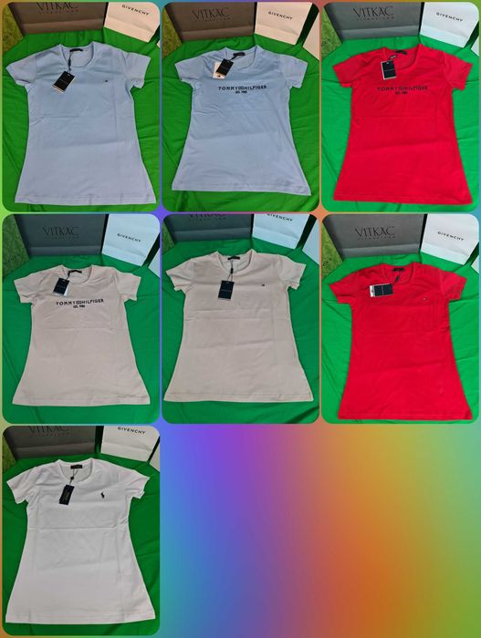 Koszulka damska tommy hilfiger t-shirt ralph lauren koszulki