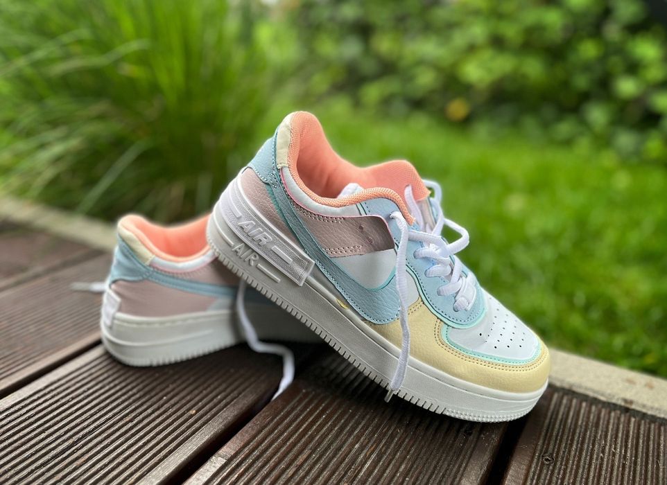 Shadow Pastel Air Force Shadow Kolorowe Buty Nike Air Force Shadow