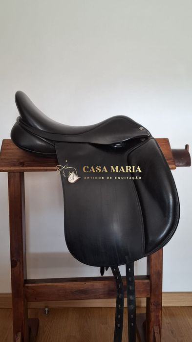 Selim/ Sela de Dressage Bates Wide - Impecável