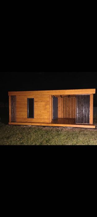 Domek ogrodowy z altaną.Szybkie terminy realizacji.