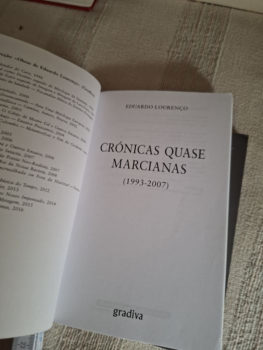 Eduardo Lourenço Crónicas Marcianas