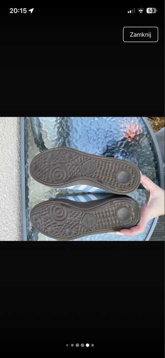 Buty adidas spezial niebieskie 38