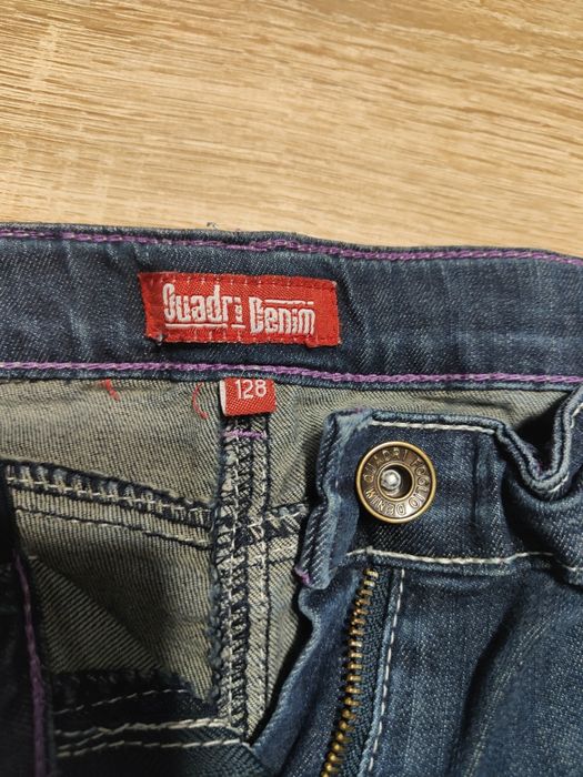 Spodnie jeansowe Quadri rozmiar 128