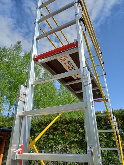 Rusztowania  Aluminiowe  3m, 5m, 7m, 9m.  Łódź  WYNAJEM  WYPOŻYCZALNIA