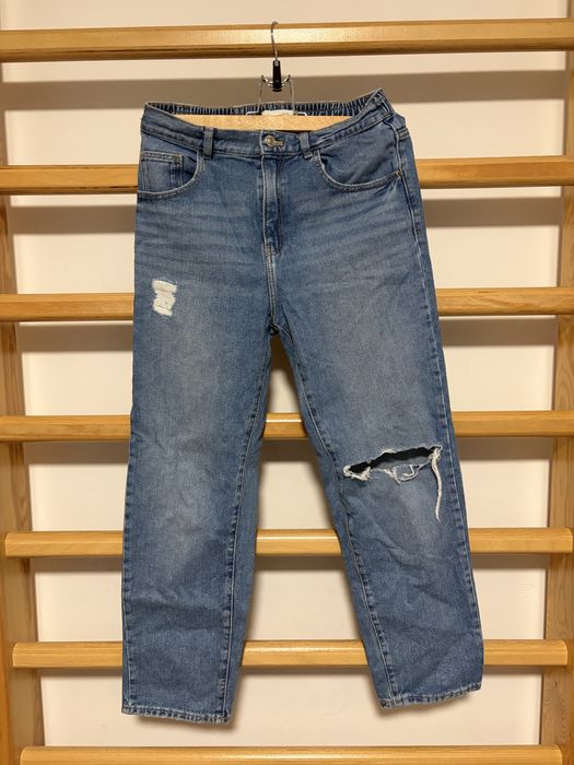 Zara jeansy z dziurami rozmiar 164