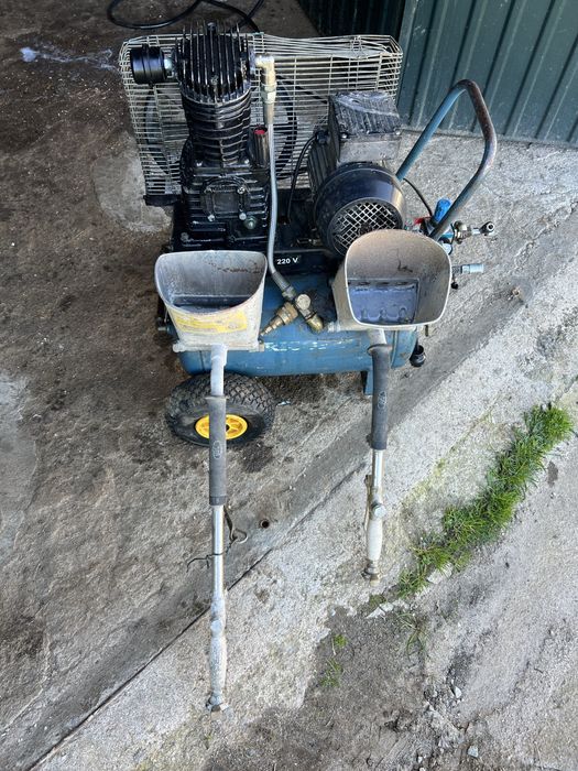 Compressor Rubete - reservatório duplo 48lt (24+24)