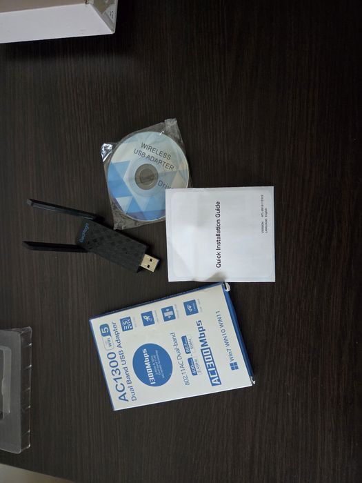Wi-Fi адаптер USB з антенами для комп'ютера