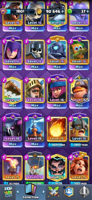 Аккаунт clash royale