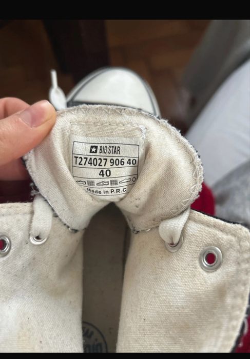 Trampki Big Star rozmiar 40 czarne