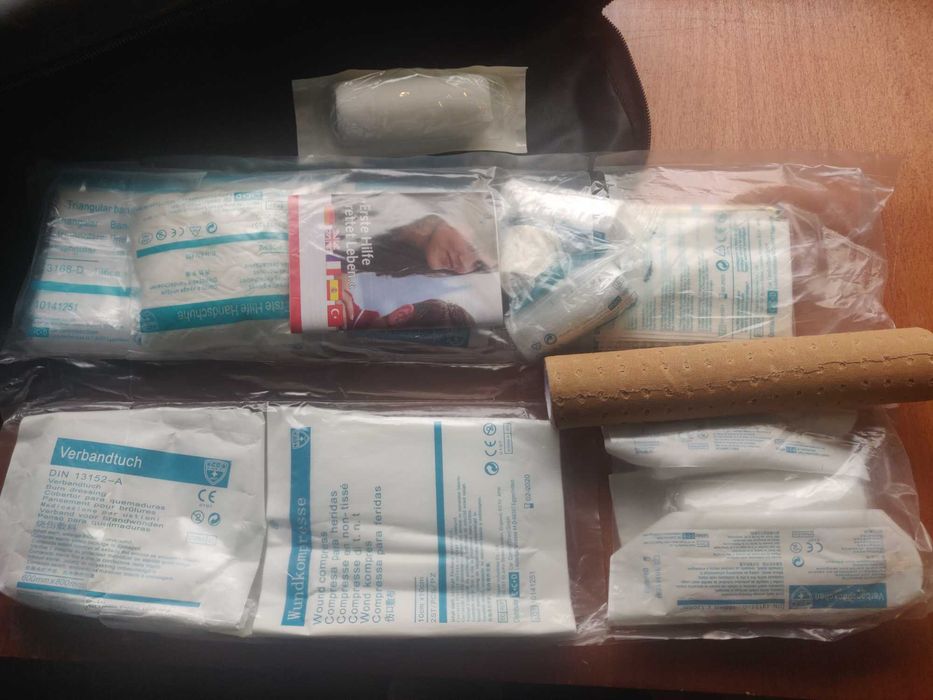 kit primeiros socorros