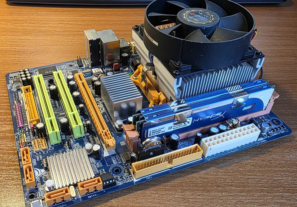 AMD комплект:AM3 Phenom II X4 945(3.0)/Biostar A780L v.6/8Gb DDR2 800