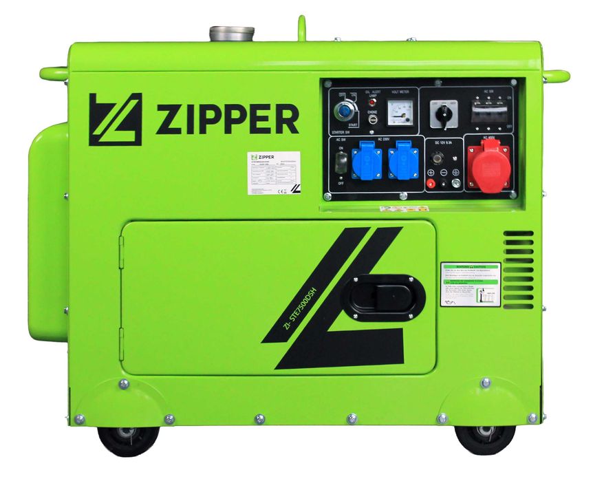 Generator Agregat Prądu AVR Diesel 6,25kVA 230/400V prądotwórczy 3faz