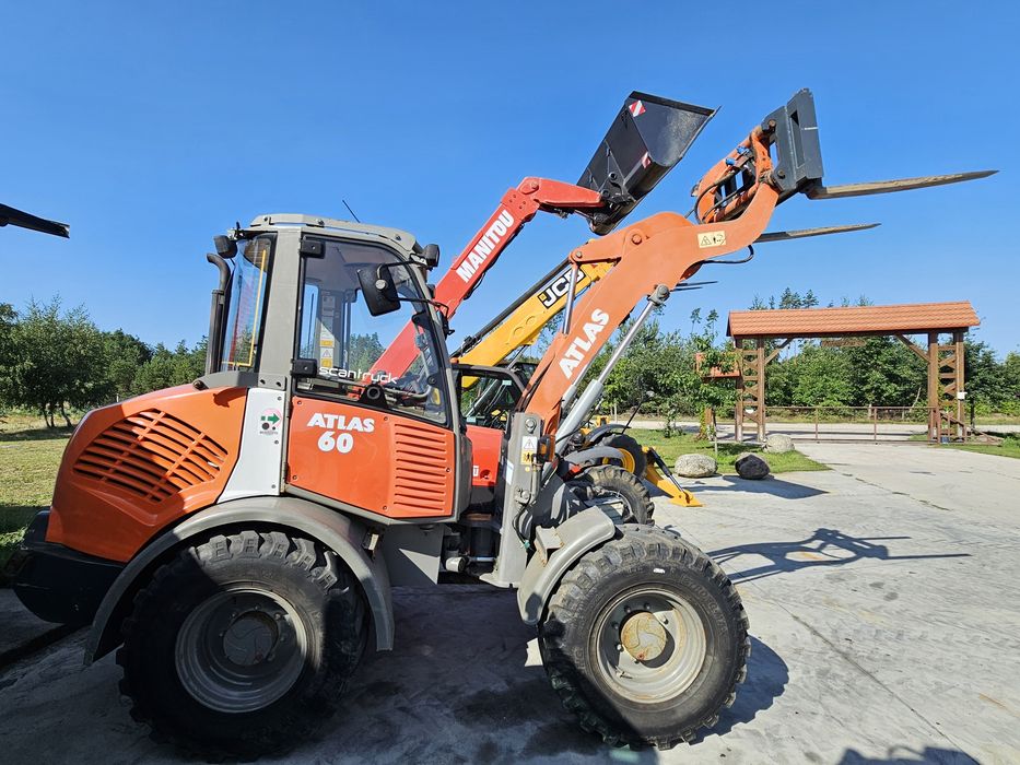 Ładowarka przegubowa Atlas AR60 2013r 4500h nowe opony łyżka widły stan idealny ORYGINAŁ