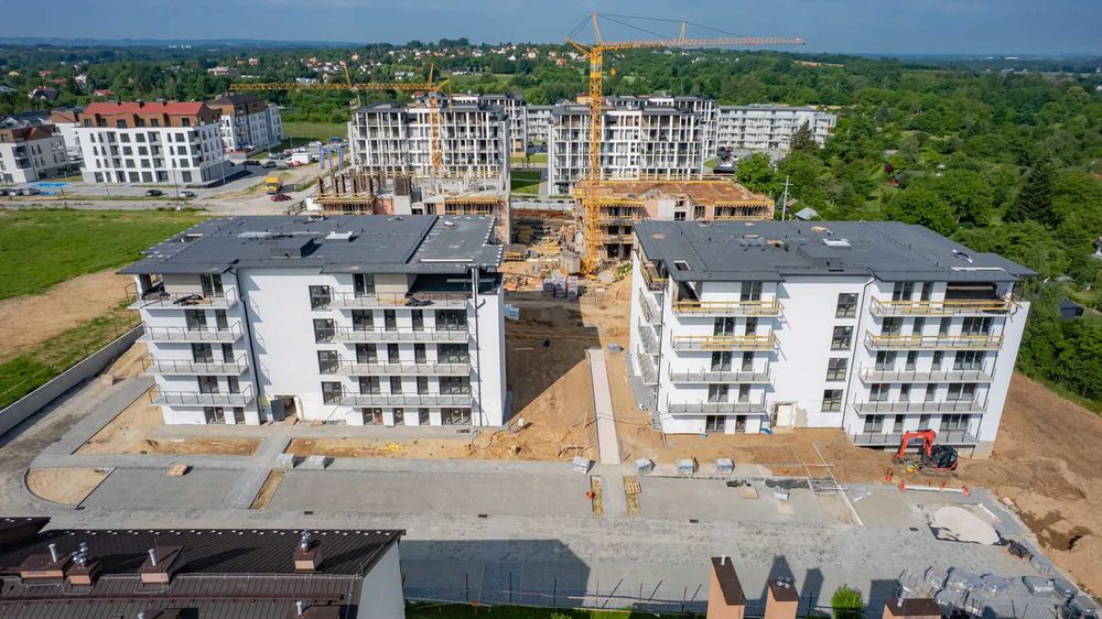Nowe mieszkanie 52,83m2 3 pokoje, II piętro, KS. Górki