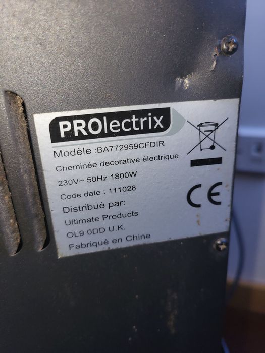 Aquecedor decorativo lareira