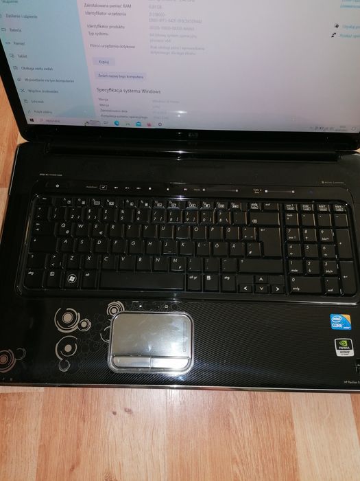 Laptop HP pavilion dv8 i5dysk ssd