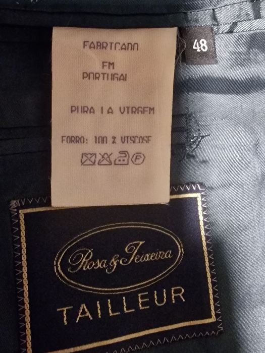 Blazer Casaco Rosa & Teixeira com botões façonnable