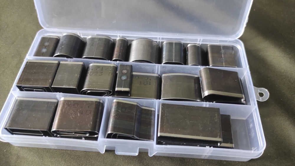 Набір пробійників  52 шт, висічок різної форми для шкіри