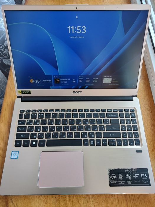 Ноутбук Acer Swift 3 SF315-52 i5-8250U/16/512SSD