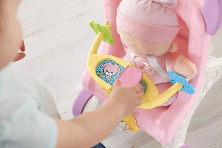 Ходунки Fisher-Price Brilliant Basics Stroll-Along Walker HBB69