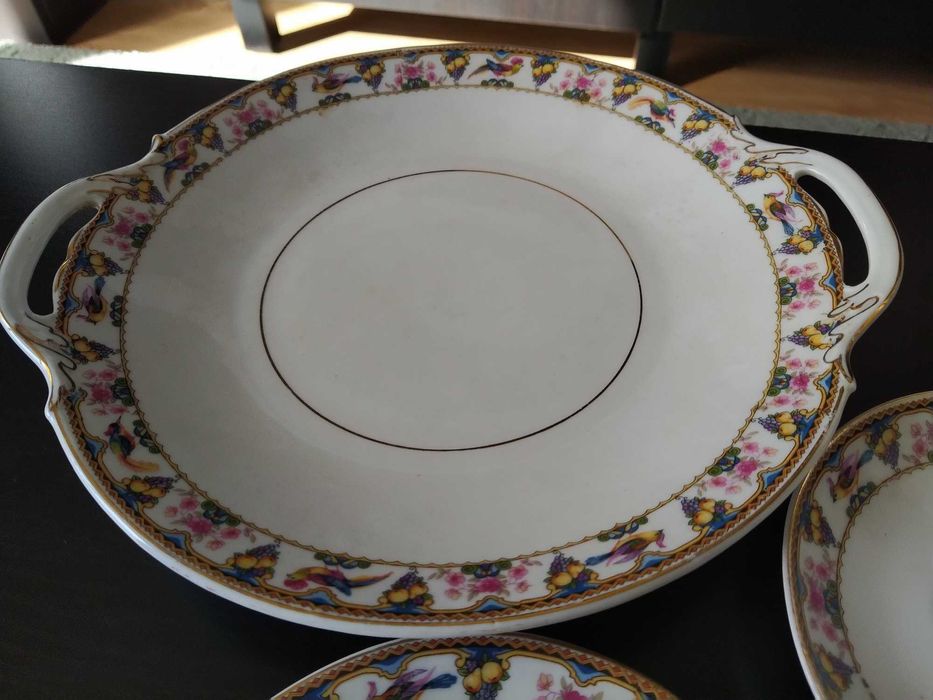 Conjunto porcelana fina SP Coimbra. Anos 1922/36