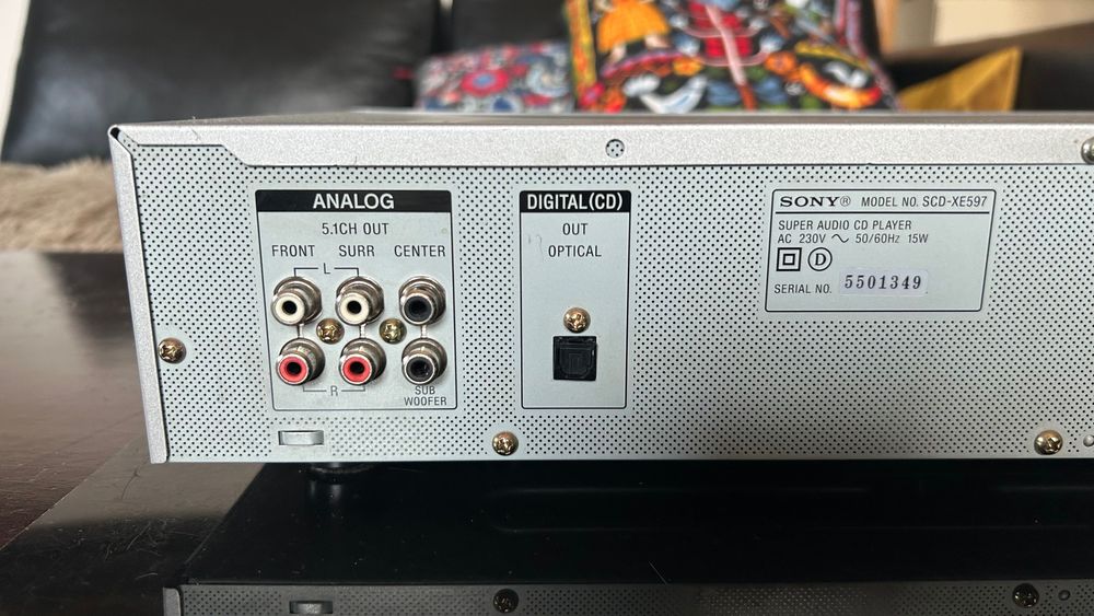 Odtwarzacz Sony SCD-XE597 SCD | CD / SACD (CD sprawne)