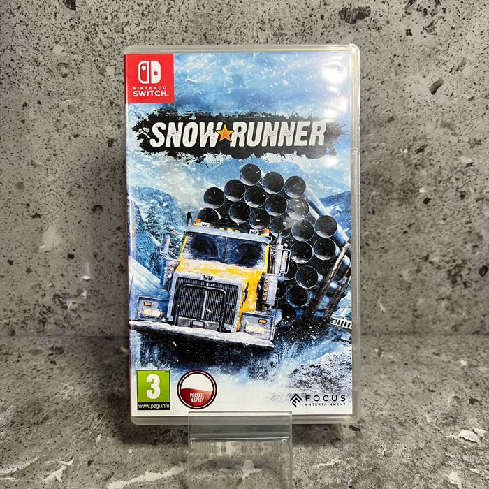SnowRunner Nintendo Switch - PL napisy, stan bardzo dobry
