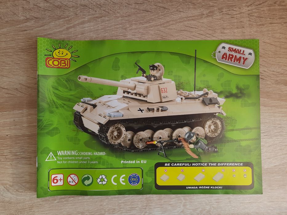 Instrukcja COBI Small Army Czołg Pzkfwg Panther