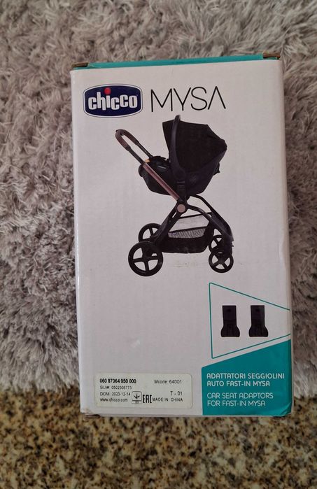 Conjunto babycoque + isofix + adaptadores de carrinho