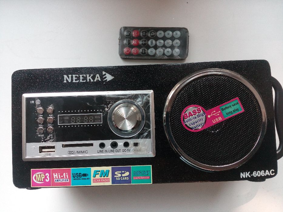 Радио usb aux SD/MMC